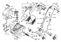 Suffolk Punch F 016 513 042 Suffolk E34 Electric 230V Rotary Lawnmower Suffolke34 Spare Parts